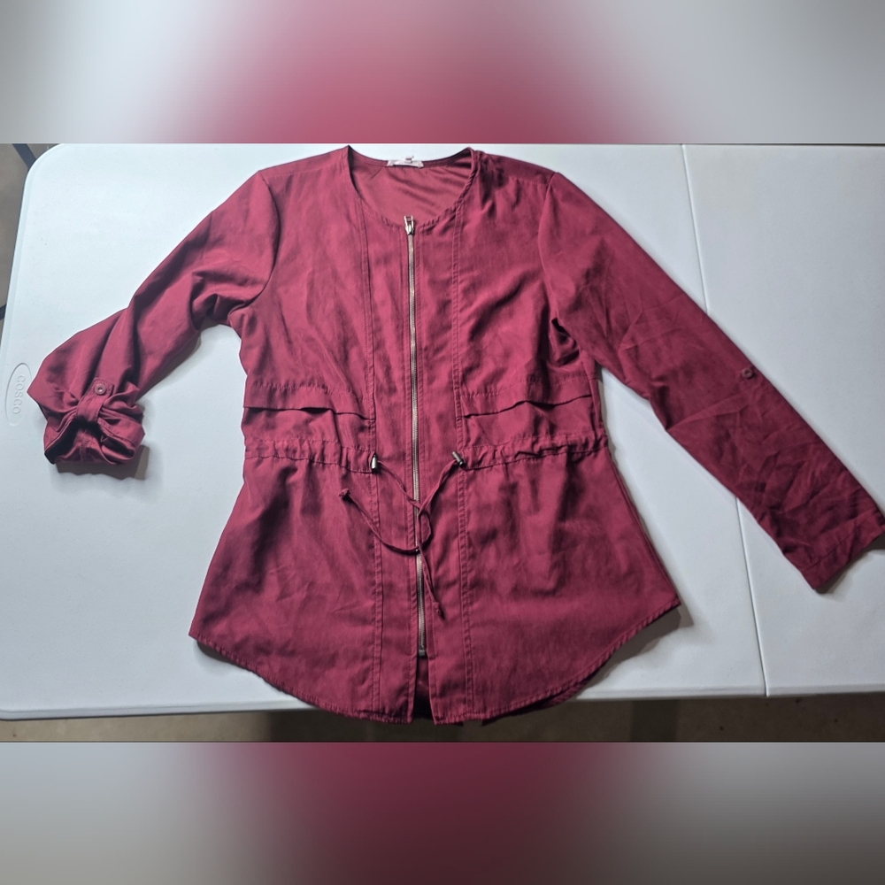 Maurices, M, Burgundy Jacket